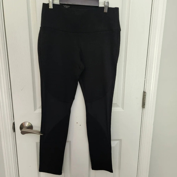 Ci Sono Pants - Ci Sono Black Mesh Leggings